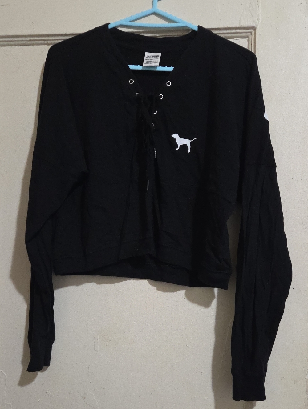 PINK Victoria's Secret Black Label Tag Top